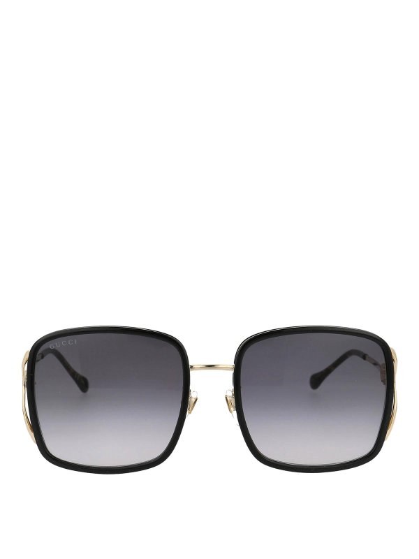GUCCI: Gafas de sol - Gafas De Sol - Negro