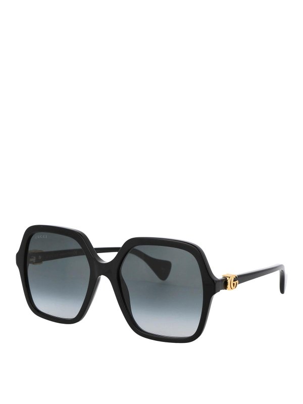 GUCCI: Lunettes de soleil online - Lunettes De Soleil - Noir