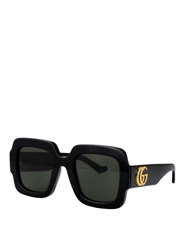 GUCCI: Lunettes de soleil online - Lunettes De Soleil - Noir