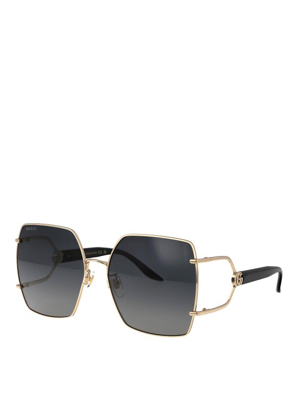GUCCI: Lunettes de soleil online - Lunettes De Soleil - Noir