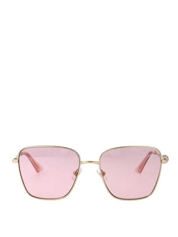 JIMMY CHOO: Sonnenbrillen - Sonnenbrille - Gold