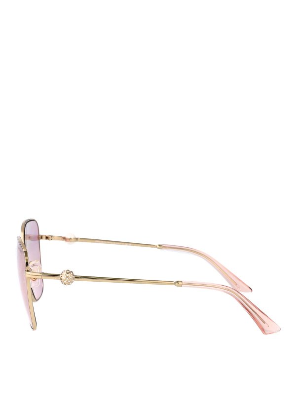 The Best Shops JIMMY CHOO: Sonnenbrillen - Sonnenbrille - Gold