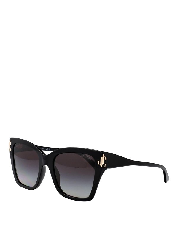 JIMMY CHOO: サングラス online - サングラス - 黒