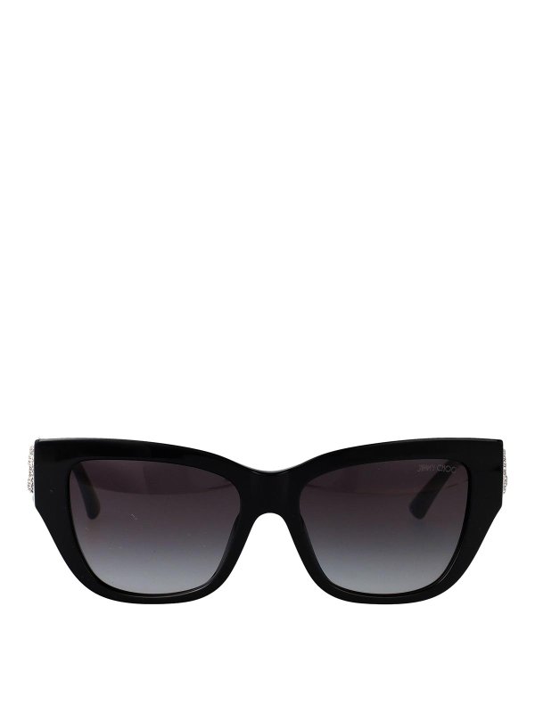 JIMMY CHOO: Sonnenbrillen - Sonnenbrille - Schwarz
