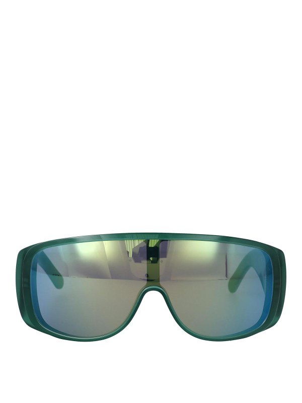 Maison Margiela: サングラス - サングラス - 緑