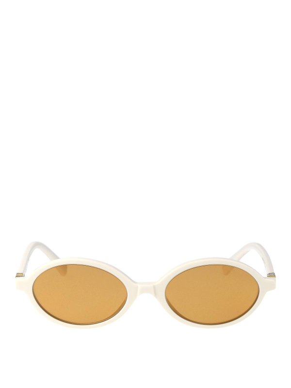 MIU MIU: サングラス - サングラス - 白