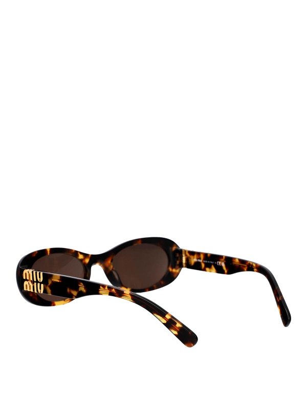 Lunettes De Soleil - Marron shop online: MIU MIU