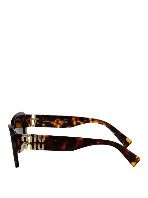 The Best Shops MIU MIU: Lunettes de soleil - Lunettes De Soleil - Marron