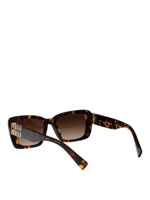 Lunettes De Soleil - Marron shop online: MIU MIU