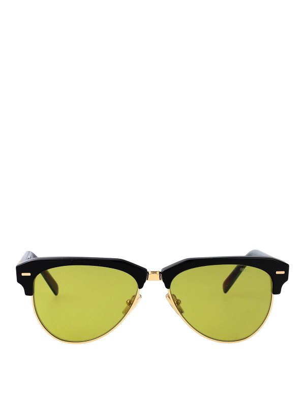 MIU MIU: サングラス - サングラス - 黒