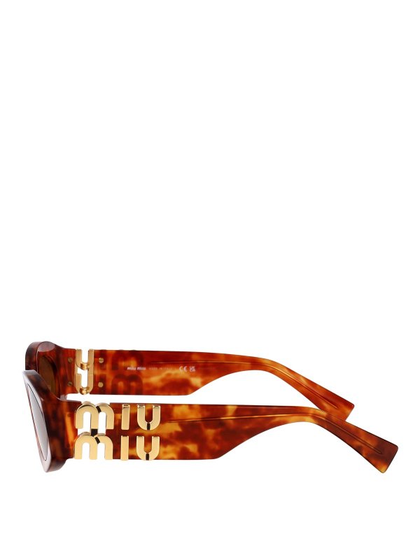 The Best Shops MIU MIU: サングラス - サングラス - ブラウン