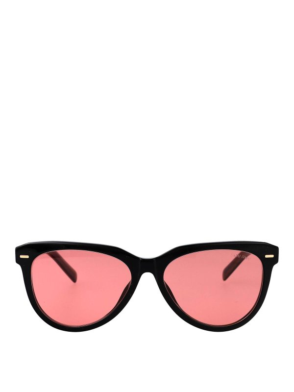 MIU MIU: サングラス - サングラス - 黒