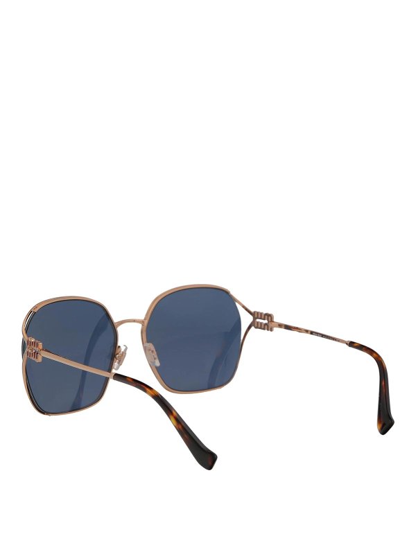 Lunettes De Soleil - Or shop online: MIU MIU