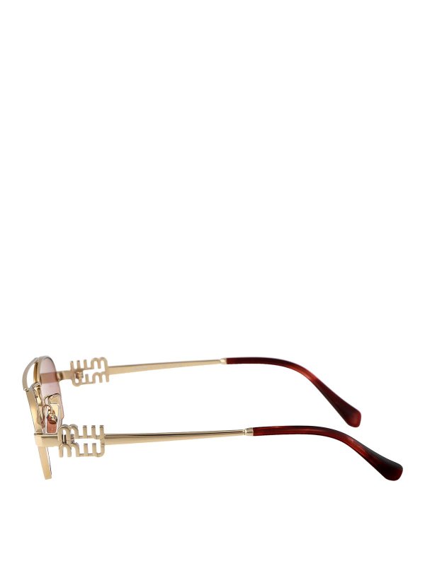 The Best Shops MIU MIU: Sonnenbrillen - Sonnenbrille - Gold