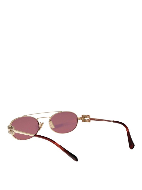 Sonnenbrille - Gold shop online: MIU MIU