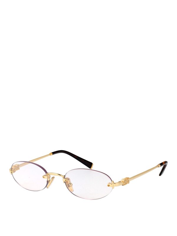 MIU MIU: Sonnenbrillen online - Sonnenbrille - Gold
