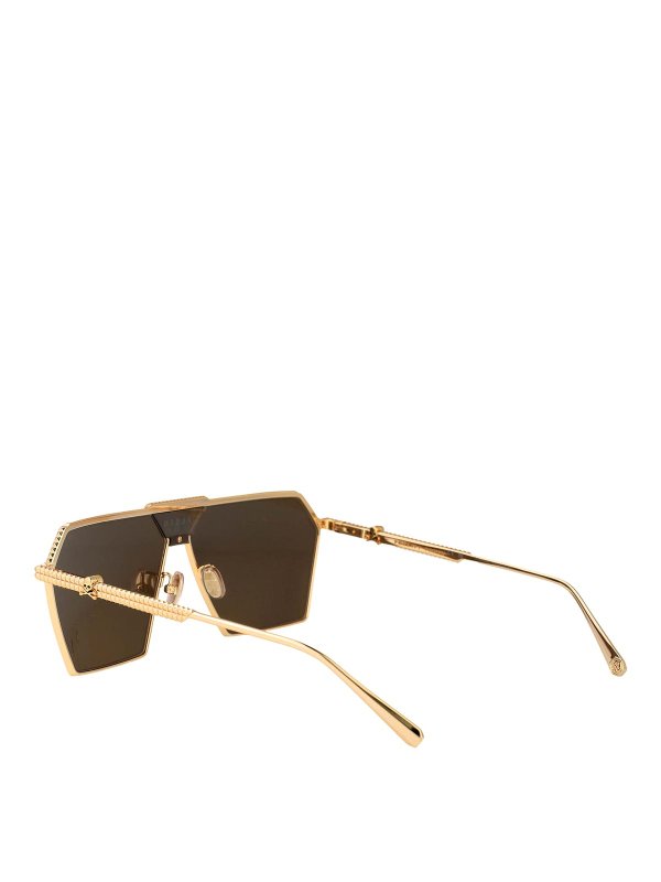 Lunettes De Soleil - Or shop online: PHILIPP PLEIN