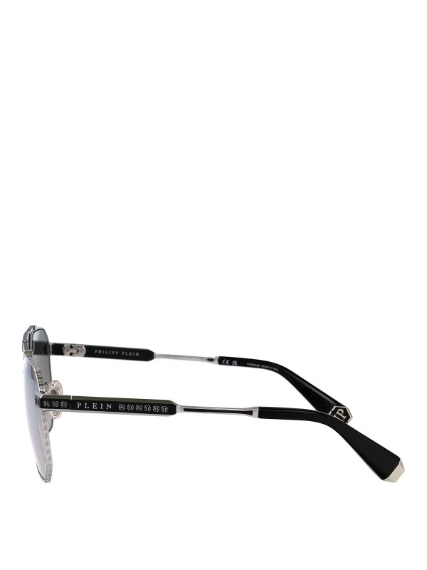 The Best Shops PHILIPP PLEIN: Lunettes de soleil - Lunettes De Soleil - Gris