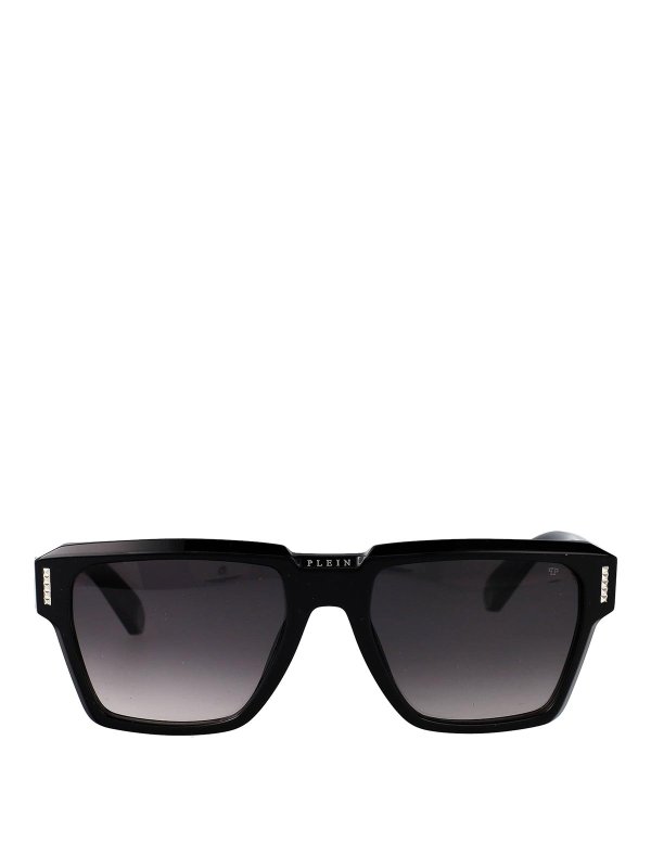 PHILIPP PLEIN: サングラス - サングラス - 黒