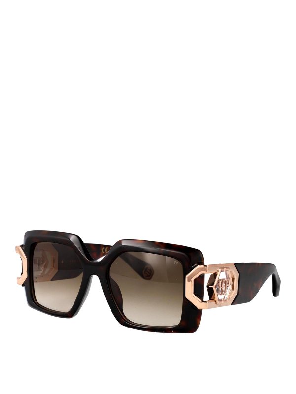 PHILIPP PLEIN: サングラス online - サングラス - ブラウン