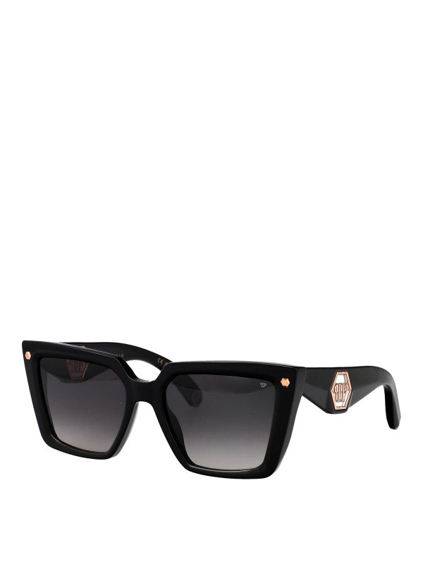 PHILIPP PLEIN: Lunettes de soleil online - Lunettes De Soleil - Noir