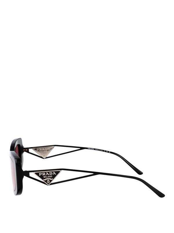The Best Shops PRADA: Lunettes de soleil - Lunettes De Soleil - Noir