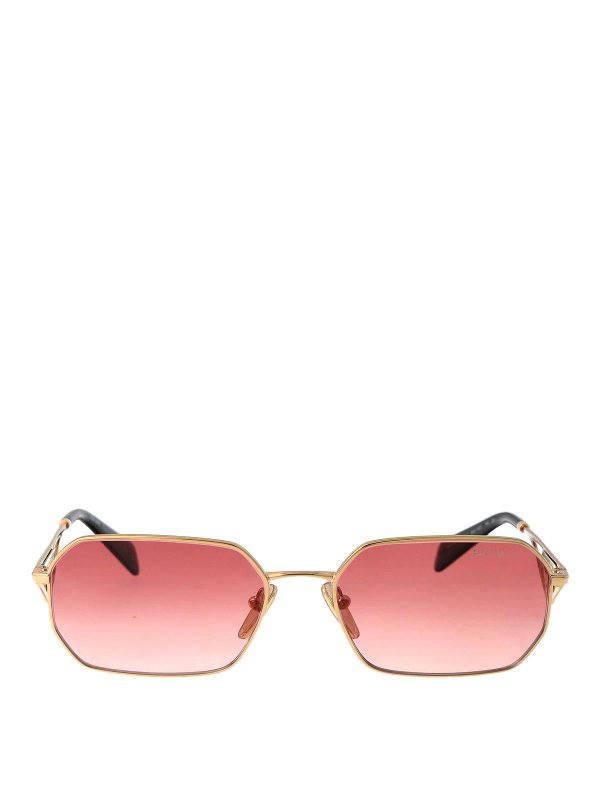 PRADA: Lunettes de soleil - Lunettes De Soleil - Or