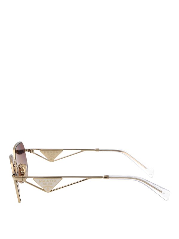 The Best Shops PRADA: Sonnenbrillen - Sonnenbrille - Gold
