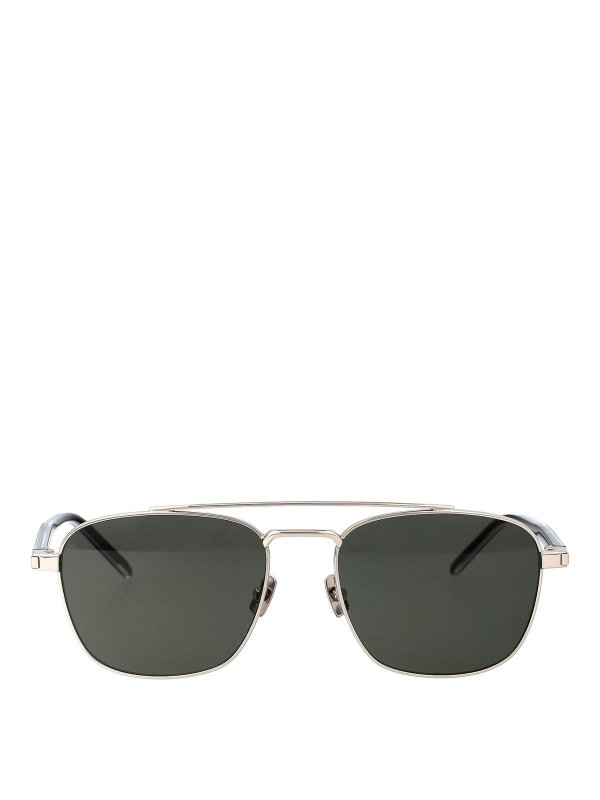 SAINT LAURENT: Sonnenbrillen - Sonnenbrille - Silber