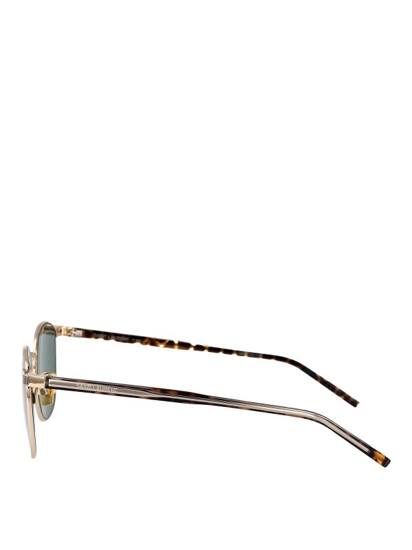 The Best Shops SAINT LAURENT: Lunettes de soleil - Lunettes De Soleil - Or
