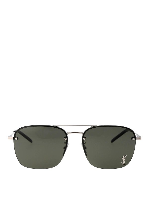 SAINT LAURENT: Sonnenbrillen - Sonnenbrille - Silber
