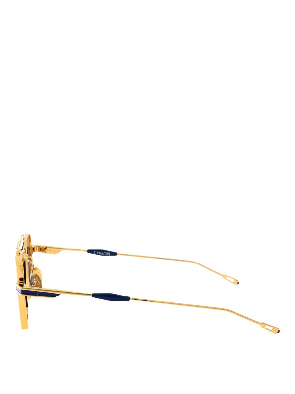 The Best Shops T HENRI: Sonnenbrillen - Sonnenbrille - Gold