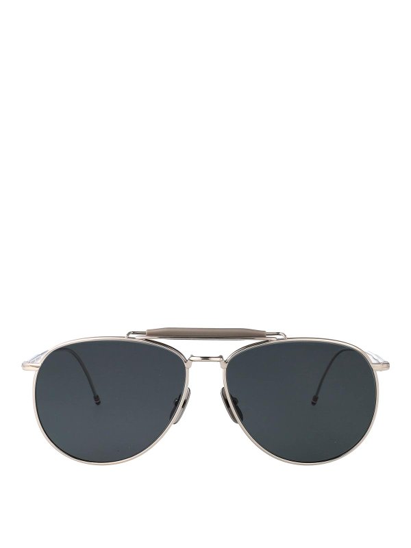 THOM BROWNE: Sonnenbrillen - Sonnenbrille - Silber