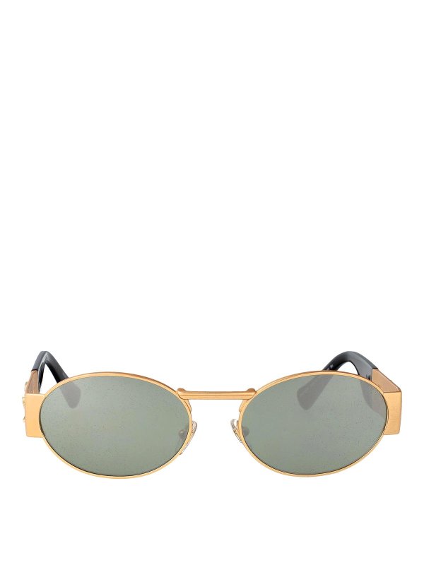 VERSACE: Sonnenbrillen - Sonnenbrille - Gold