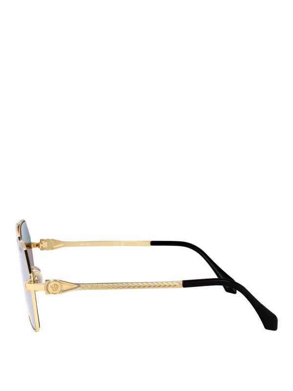 The Best Shops VERSACE: Sonnenbrillen - Sonnenbrille - Gold