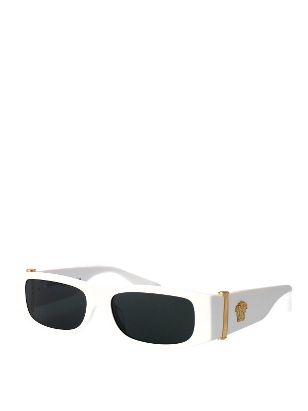 VERSACE: Lunettes de soleil online - Lunettes De Soleil - Blanc