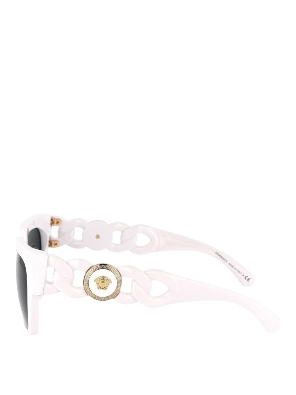 The Best Shops VERSACE: Sonnenbrillen - Sonnenbrille - Weiß
