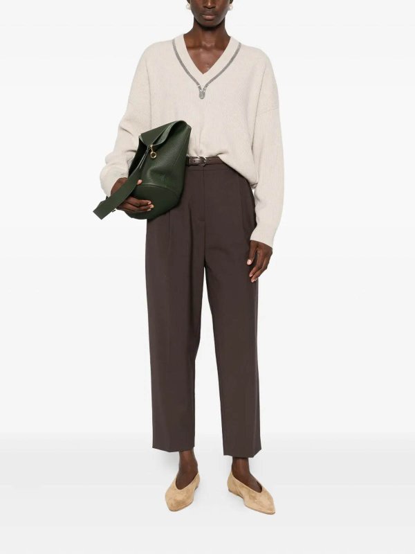 BRUNELLO CUCINELLI: casual trousers online - Slouchy Pants