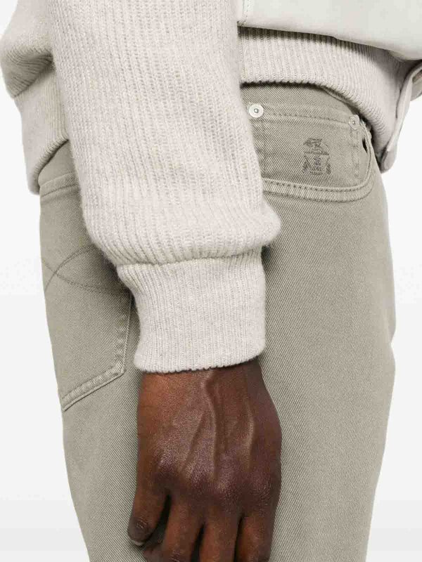 Straight Leg Jeans - Denim shop online: BRUNELLO CUCINELLI