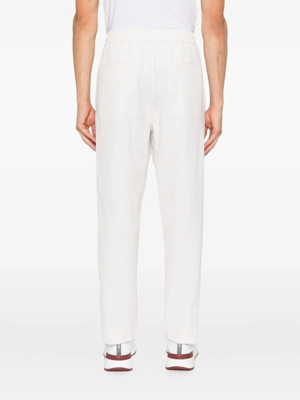 The Best Shops BRUNELLO CUCINELLI: カジュアルトラウザー - カジュアルパンツ - 白