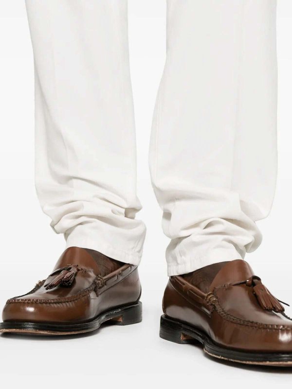 Pantalons Décontractés - Blanc shop online: BRUNELLO CUCINELLI