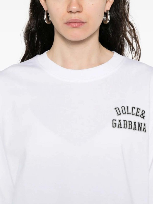DOLCE & GABBANA buy online Short Sleeve Crew-Neck T-Shirt
