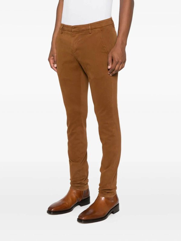 カジュアルパンツ - キャメル shop online: DONDUP