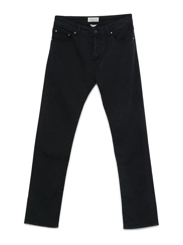 JACOB COHEN: casual trousers - `Bard` 5-Pocket Slim Fit Pants