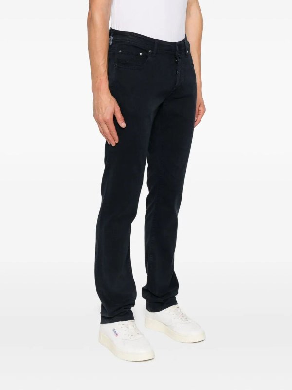 The Best Shops JACOB COHEN: casual trousers - `Bard` 5-Pocket Slim Fit Pants