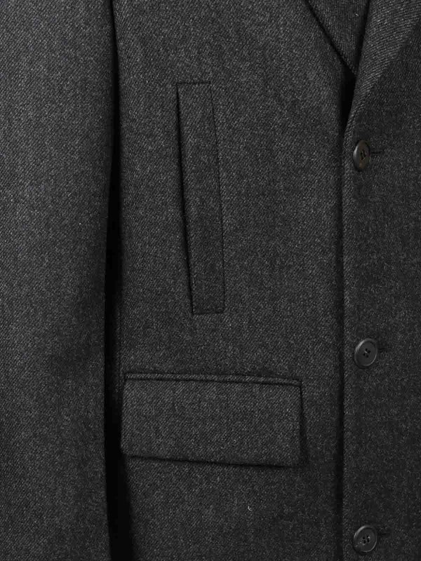 The Best Shops PRADA: short coats - Wool Coat