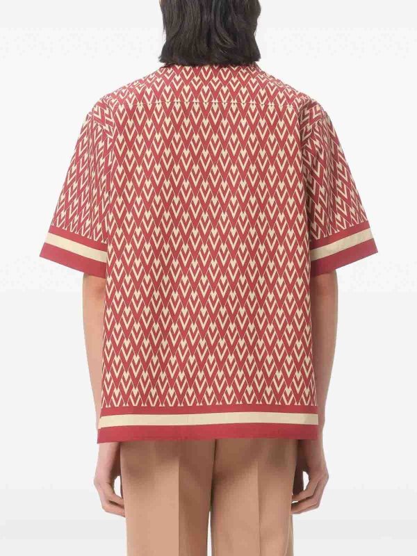 VALENTINO buy online `Toute La V` Bowling Shirt