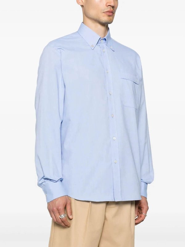 `Vlogo Signature` Long Sleeve Oxford Shirt shop online: VALENTINO