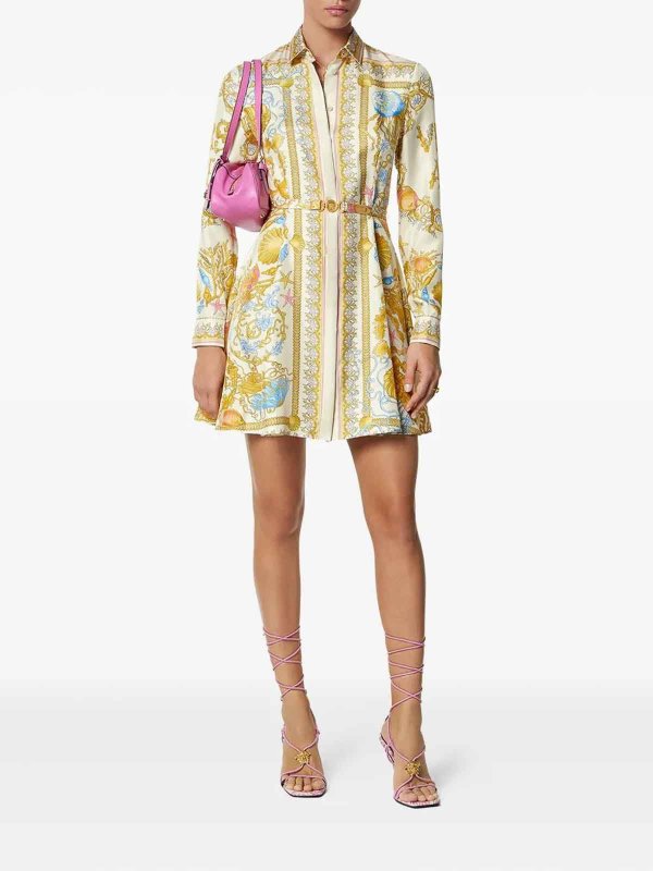 VERSACE: Robes courtes online - Robe Courte - Multicolore