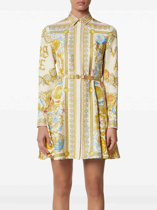 VERSACE buy online Robe Courte - Multicolore